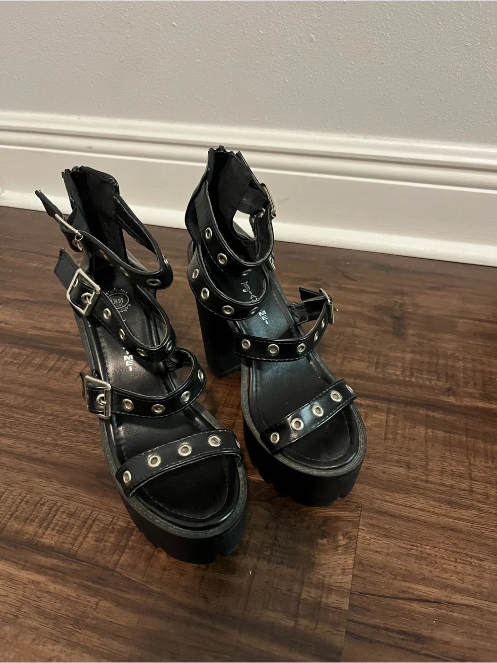 Black Platform Heels